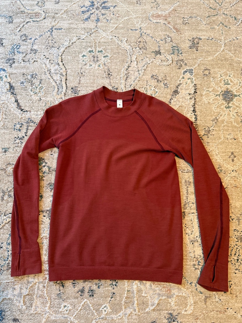 lululemon athletica Crewneck Sweater in Burnt Orange